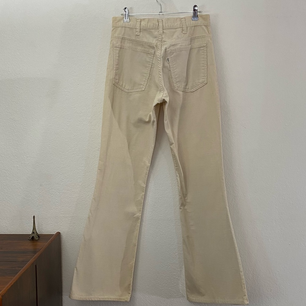 VINTAGE 70’s LEVI’S | Ivory Corduroy Pants